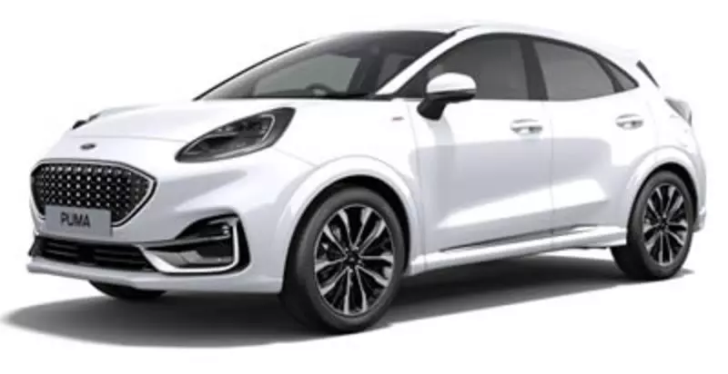 ford puma dimensions compared to fiesta